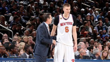 Kristaps Porzingis Reportedly Skipped Exit Meeting Because Jeff Hornacek Wanted Him To Stop ‘Playing Like A P****’