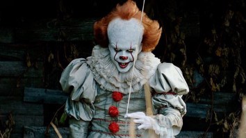 Bill Skarsgård’s Maniacal Pennywise Smile From The Movie ‘IT’ Is Creepy AF In Real Life Too