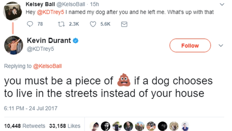 Kevin Durant Doubles Down On His Tweet 