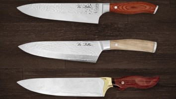 These Luxury, Handcrafted Chef’s Knives Are Made From 67 Layers Of Japanese Steel