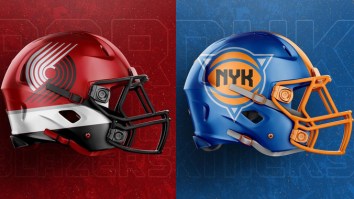 Incredibly Talented Designer Created NBA Team Logo Football Helmets And They’re Freaking SICK