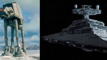 Star Wars Unveils Modern New AT-AT And ENORMOUS Star Destroyer With Tons Of Guns For ‘Last Jedi’