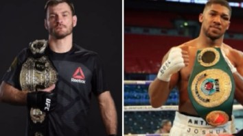 UFC HWT Champion Stipe Miocic Calls Out Boxing Champ Anthony Joshua And Challenges Him To A Fight