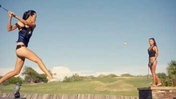 This Golfer’s Trick Beer Pong Golf Shot (And Many More) Will Blow Your Mind To Smithereens