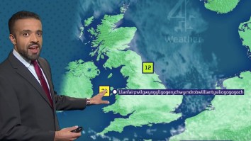 Weatherman Pronounces Ridiculous Name Of A Welsh Town With 58 Letters Without Even Breaking A Sweat