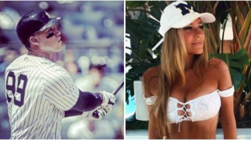 Aaron Judge Was Spotted At The U.S. Open With Yankee Superfan Jen Flaum