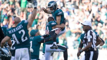 Carson Wentz Issues Funny Response To Reports He Owes Kicker Jake Elliott His Game Check Over Lost Bet