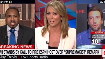 CNN Host Kicks Fox Sports’ Clay Travis Off The Air  After He Said He Believed In ‘First Amendment And Boobs’