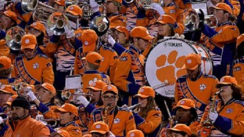 Clemson’s Band Savagely Trolls Ohio State During Halftime Show