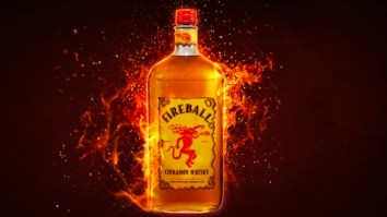 Two 18-Wheelers Colliding In Arkansas Results In Hundreds Of Bottles Of Fireball Whiskey Spilling Over The Interstate