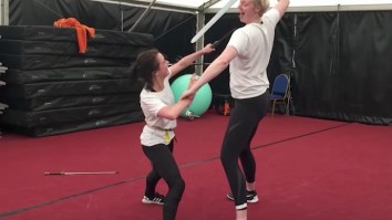 Awesome ‘Game Of Thrones’ Behind The Scenes Footage Shows Sword Fight Between Arya And Brienne