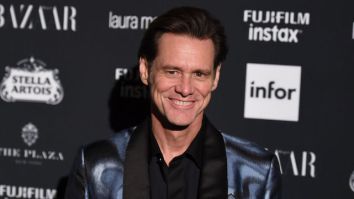 Jim Carrey Gave An Unhinged Interview At A New York Fashion Week Party