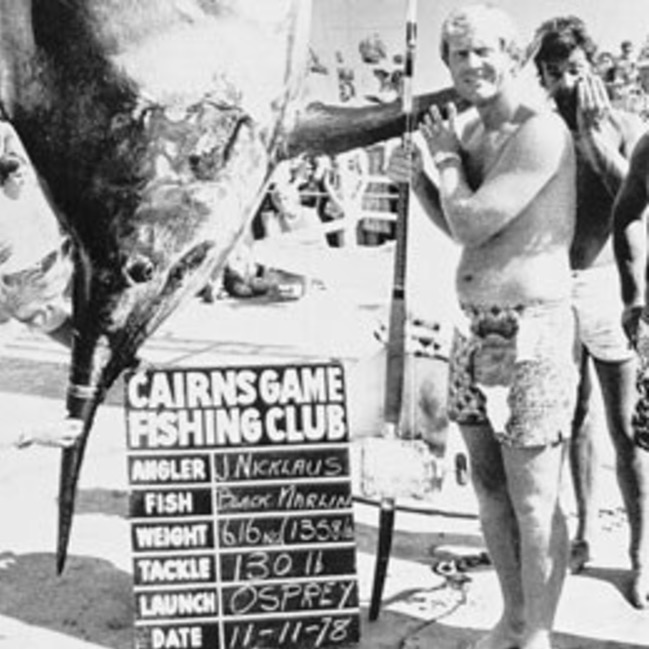 Jack Nicklaus 1,358-pound Black Marlin
