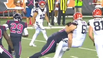 JJ Watt Speared A Bengals Offensive Lineman On The Final Play Of Texans-Bengals TNF Game