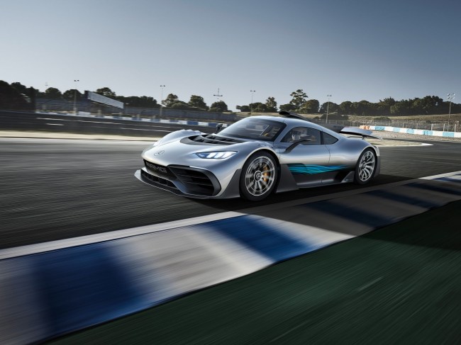 mercedes project one photos
