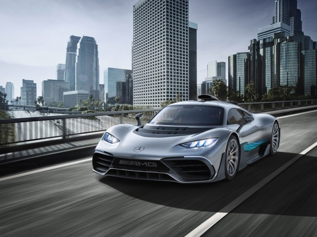 mercedes project one photos