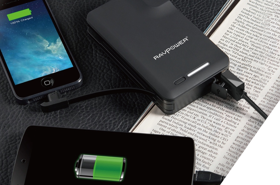 This Portable Charger Has A BuiltIn Lightning Connector To Power