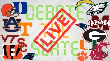 DEBATE THE SLATE LIVE: USC at Wazzu, Clemson at VA Tech, Panthers at Pats, and much much more!