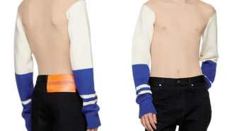 This $2,000 Calvin Klein Sweater Is The Ugliest Piece Of Clothing I’ve Ever Seen