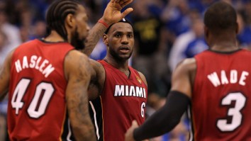 Udonis Haslem Had An A+ Response To What He’ll Do If Ex-Teammates Wade And LeBron Reunite In Cleveland