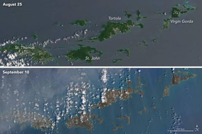 Before and After Hurricane Irma Photos Caribbean