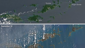 Before And After Satellite Images Show Violent Hurricane Irma Destruction In Caribbean And Florida