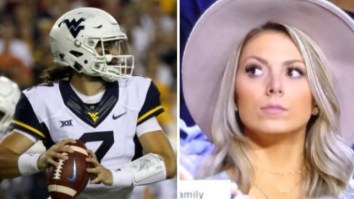 The Internet Went Nuts Over WVU QB Will Grier’s Stunningly Gorgeous Wife At Virginia Tech-WVU Game
