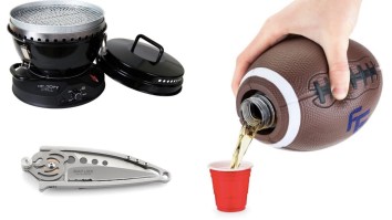 14 Things We Want’ This Week: Tailgating Grills, Football Flasks, Everyday Carry Knives, And More!