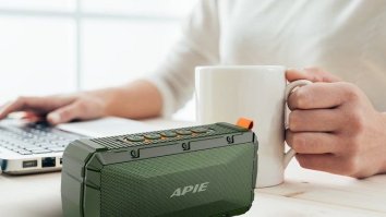 This Tiny APIE Wireless Speaker Delivers Amazing Sound And Can Be Yours For 80% Off
