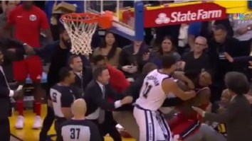 Draymond Green And Bradley Beal Fight During Game, Drunk Warriors Fan Flips Off Beal In The Tunnel