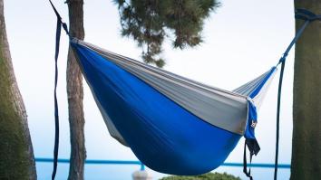 PRO TIP: Buy This Parachute Hammock TODAY For $22 So You Can Nap In It By Monday
