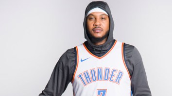 Carmelo Anthony Threw Some Low-Key Shade At The Sad Sack Knicks When Discussing The Thunder