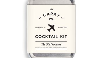 Enjoy An Old Fashioned At 30,000 Feet Thanks To The Carry On Cocktail