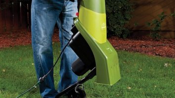 This Electric Chipper Will Save Time And Money And Shredding Wood Is Fun As Hell
