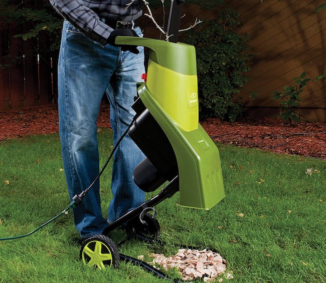 This Electric Chipper Will Save Time And Money And Shredding Wood Is