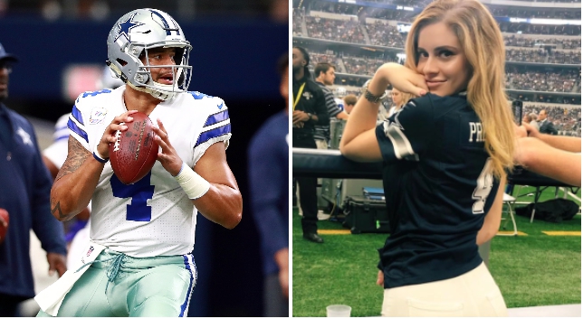 Dak Prescott's girlfriend shares Cowboys Club photos which shock fans