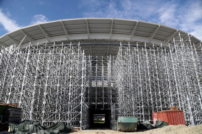 Ekaterinburg Arena Russia World Cup 2018 grandstands