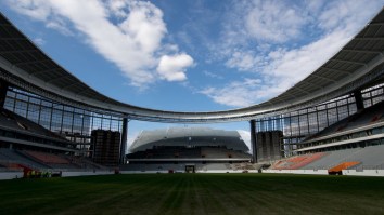 If There Isn’t A Catastrophic Disaster At Russia’s New World Cup Stadium It’ll Be A Miracle