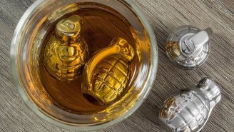 These Grenade Whiskey Stones Make Every Drink The Bomb