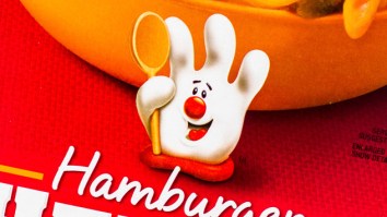 Hamburger Helper Revealed What’s Inside Their Glove Mascot And It’s Creeping People Out