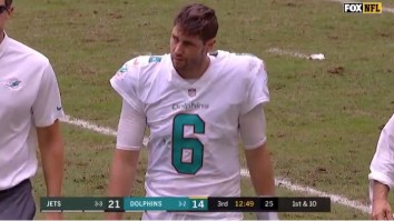 Dolphins $10 Million QB Jay Cutler Gets Destroyed By The Internet After Throwing 3 Interceptions In First Half