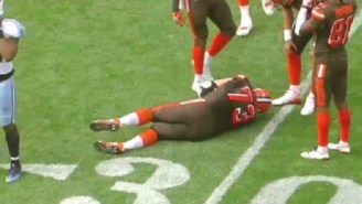 Joe Thomas Misses First Snap In 11-Year Career After Getting Injured During Browns-Titans Game