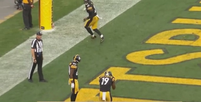 Watch: Steelers' JuJu Smith-Schuster's hide-and-seek touchdown celebration  against Bengals