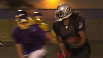 Marshawn Lynch Going ‘Beast Mode’ On The Football Team At His Old High School Is Awesome