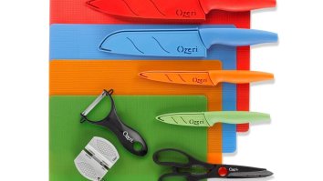 This Colorful Stainless Steel Knife Set Looks Fake But The Cuts Are So Damn Real