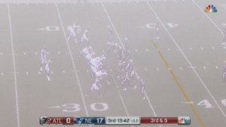 Julio Jones Implies The New England Patriots Cheated By Producing Fog During ‘Sunday Night Football’ Game