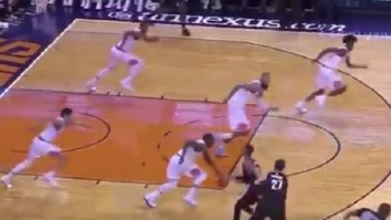 Watching The Entire Phoenix Suns Team Take Off And Run At The Exact Same Time Is Absolutely Mesmerizing