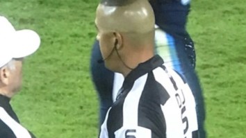 This Ref On Monday Night Football Deserves A Fine From The League For His Unacceptable Haircut