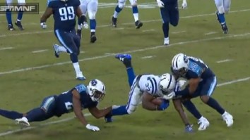 Colts RB Robert Turbin Forced To Leave Game After Suffering Nasty Arm Injury During MNF Game