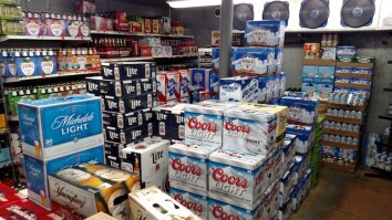 Guy Spends The Entire Night Drinking After Getting Locked In A Beer Cooler